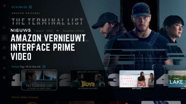 Amazon vernieuwt interface Prime Video